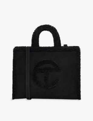 UGG X Telfar medium suede tote bag