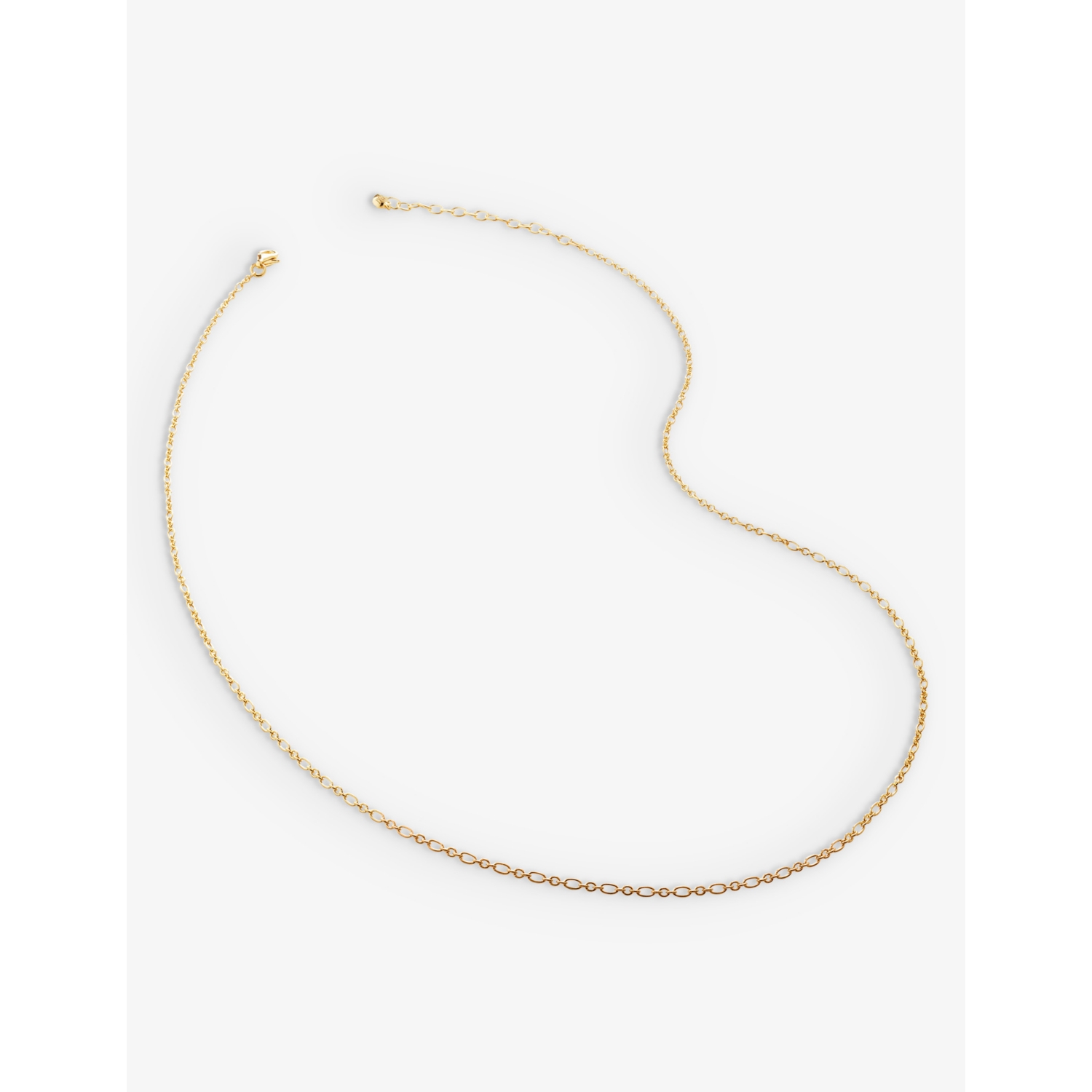 Monica Vinader Cable-chain 18ct Yellow Gold-plated Vermeil Sterling-silver Necklace