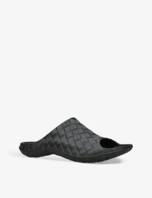 BOTTEGA VENETA Intrecciato rubber sandals