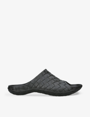 BOTTEGA VENETA Intrecciato rubber sandals