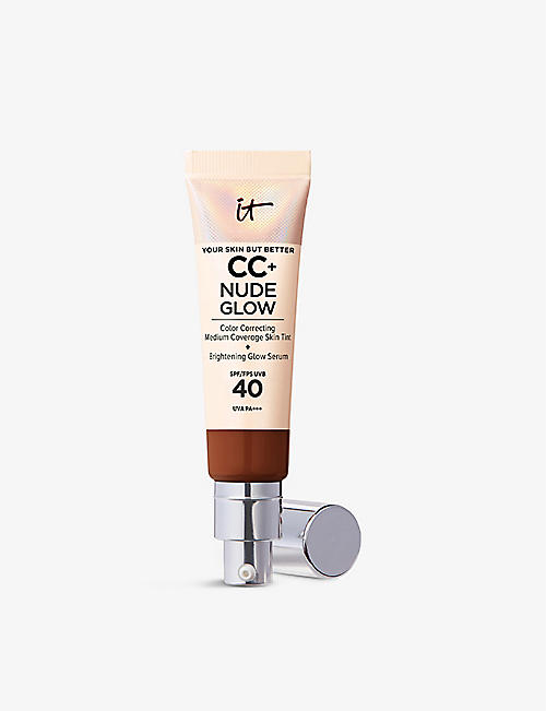 IT COSMETICS：Your Skin But Better CC+ Nude Glow skin tint SPF 裸光焕肤粉底液40 32 毫升
