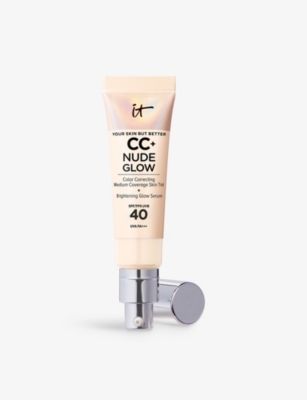 It Cosmetics Your Skin But Better Cc+ Nude Glow Skin Tint Spf 40 32ml In Fair Ivory