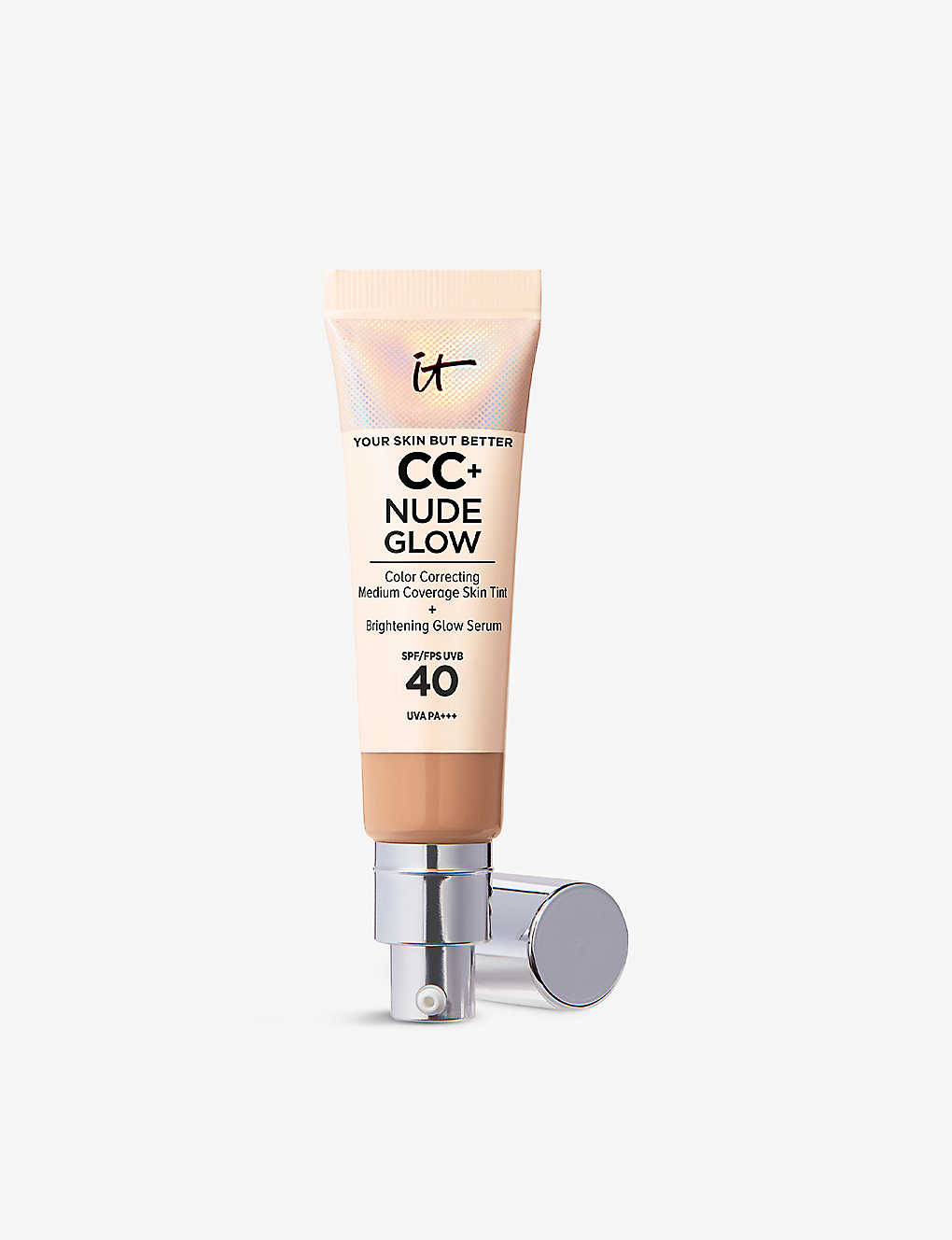 It Cosmetics Your Skin But Better Cc+ Nude Glow Skin Tint Spf 40 32ml In Medium Tan