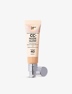 It Cosmetics Your Skin But Better Cc+ Nude Glow Skin Tint Spf 40 32ml In Medium