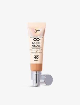 It Cosmetics Your Skin But Better Cc+ Nude Glow Skin Tint Spf 40 32ml In Neutral Tan