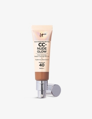 It Cosmetics Your Skin But Better Cc+ Nude Glow Skin Tint Spf 40 32ml In Rich Honey