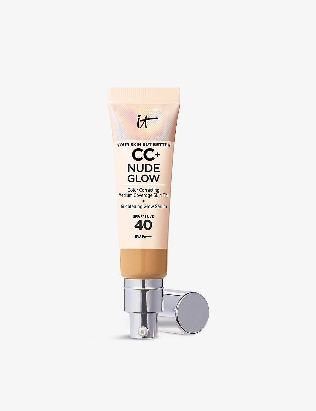 It Cosmetics Tan Warm Your Skin But Better Cc+ Nude Glow Skin Tint Spf 40 32ml