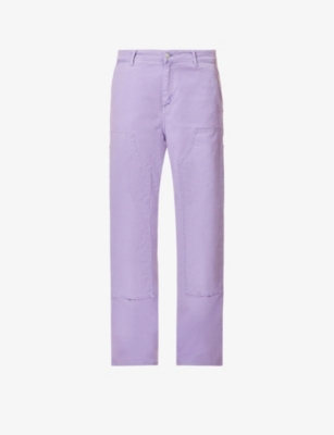 Carhartt Wip Womens Arrenga Pierce Straight-leg High-rise Stretch-cotton Trousers In Arrenga