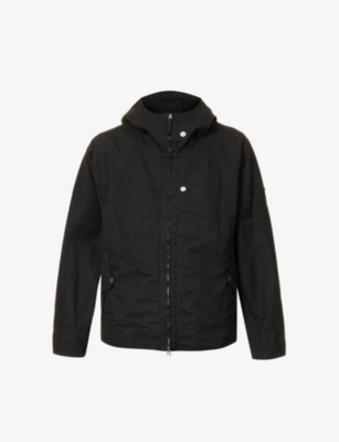 Pretty green cotton best sale zip up hooded jacket