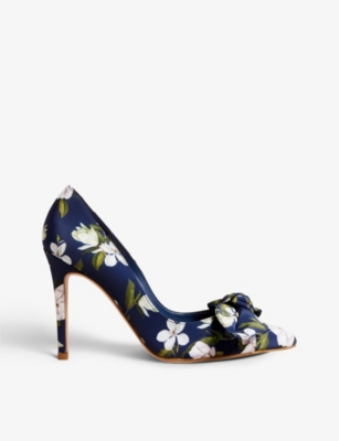 Ted Baker Floral Heeled Pumps