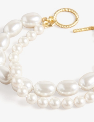 Ted baker clearance pearl bracelet