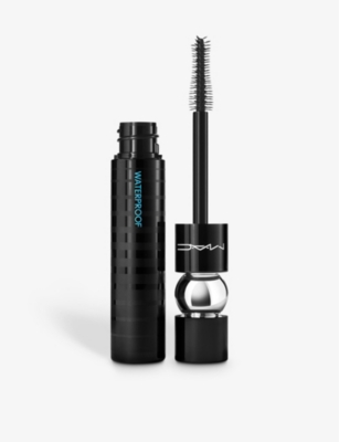 Mac Black Stack Micro-brush Waterproof Mascara 12ml In Black