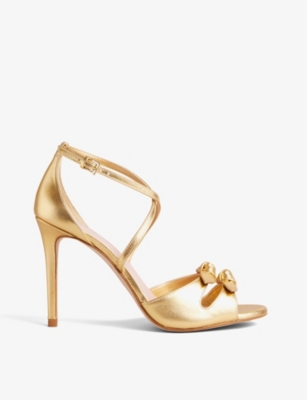 Ted baker hotsell gold heels