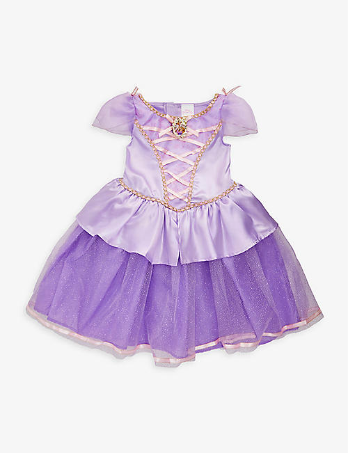 DRESS UP: Rapunzel woven fancy dress costume 3-4 years