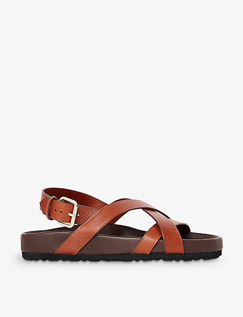 SOEUR: Tulsa leather sandals