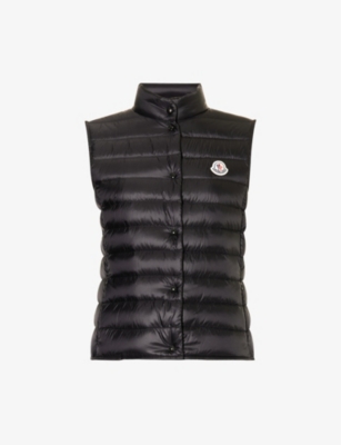 Moncler white outlet vest