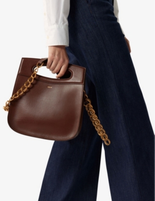 SOEUR: Cheri leather tote bag