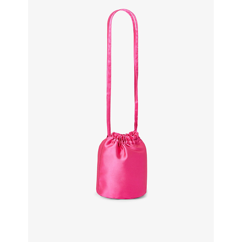Soeur Samy Satin Cross-body Bag In Pink