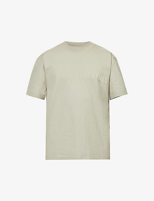 FOG X ESSENTIALS: ESSENTIALS brand-print cotton T-shirt