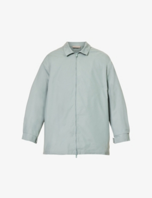 FEAR OF GOD ESSENTIALS Barn Logo-Appliquéd Cotton-Blend Twill