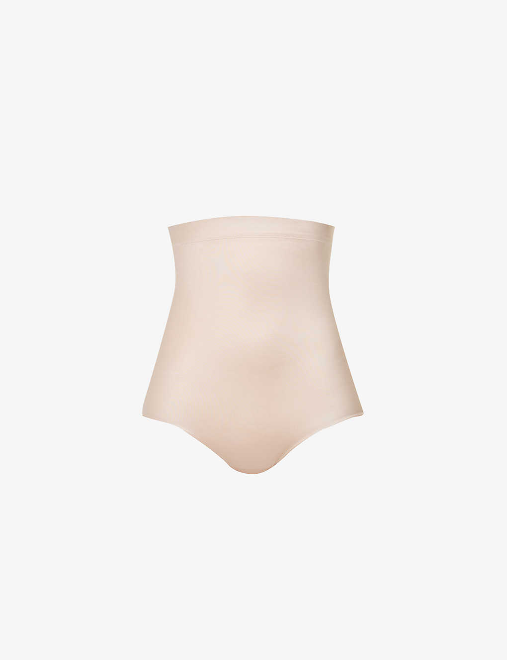 Shop Spanx Suit Your Fancy High-rise Stretch-woven Briefs In Champagne Beige