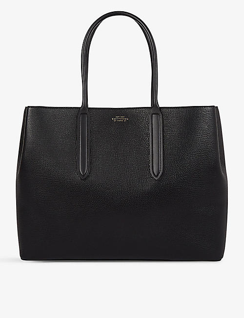 SMYTHSON: Ludlow leather day tote bag