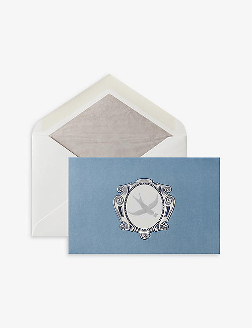 SMYTHSON: Swift Notelets greetings cards pack of ten