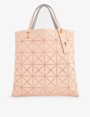 Bao Bao Issey Miyake Lucent Geometric Tote Bag In Coral Orange