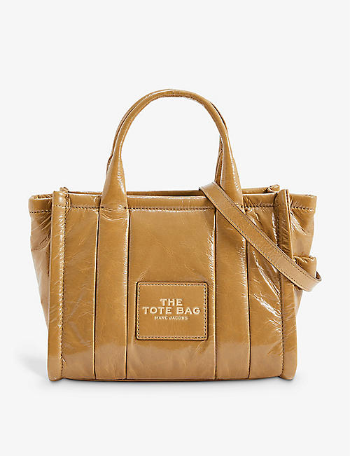 MARC JACOBS: The Tote mini patent-leather tote bag