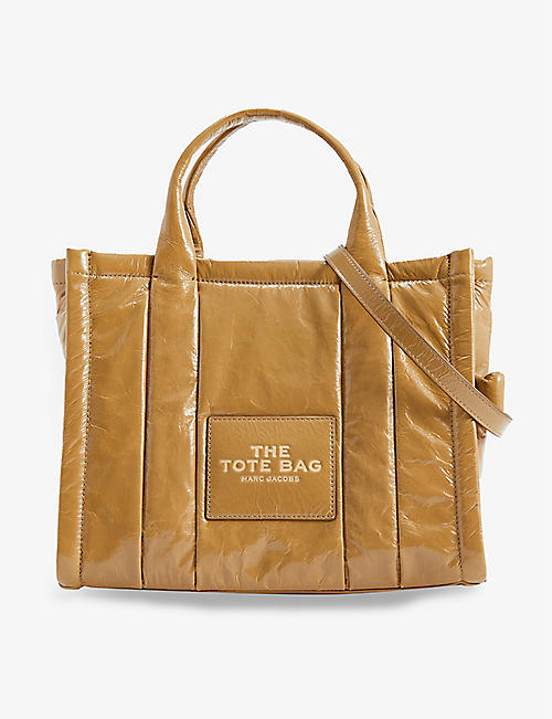 MARC JACOBS: The Tote small patent-leather tote bag
