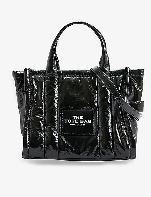 MARC JACOBS: The Tote mini patent-leather tote bag