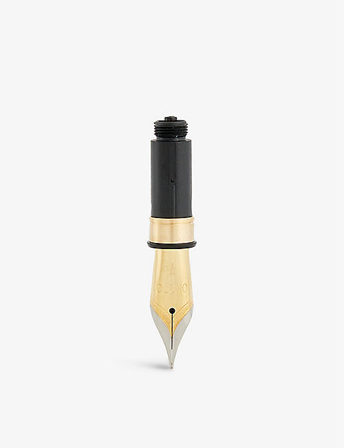 ONOTO: Medium yellow-gold-plated stainless steel fountain pen nib replacement