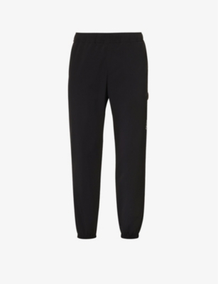AAPE: Brand-patch tapered-leg stretch-woven jogging bottoms