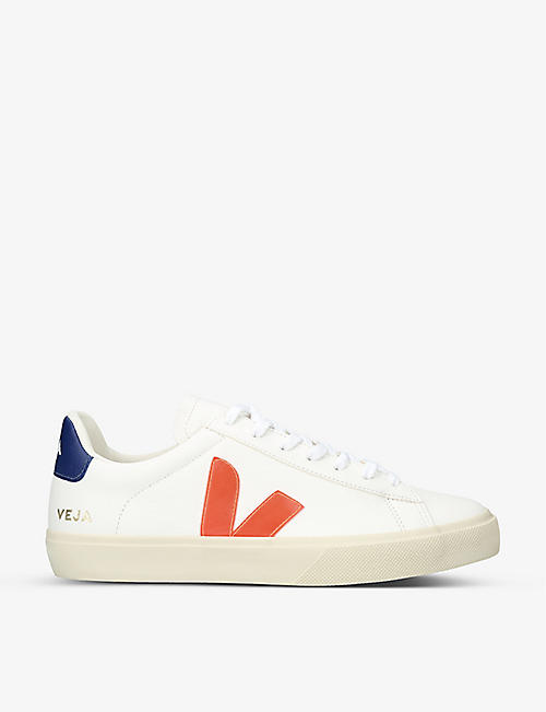 VEJA: Men's Campo leather and suede low-top trainers