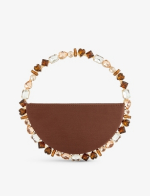 LALINGI: Eternity satin clutch bag