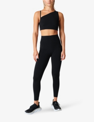 Shop Sweaty Betty Women's Black Power High-rise Stretch-jersey Workout Leggings