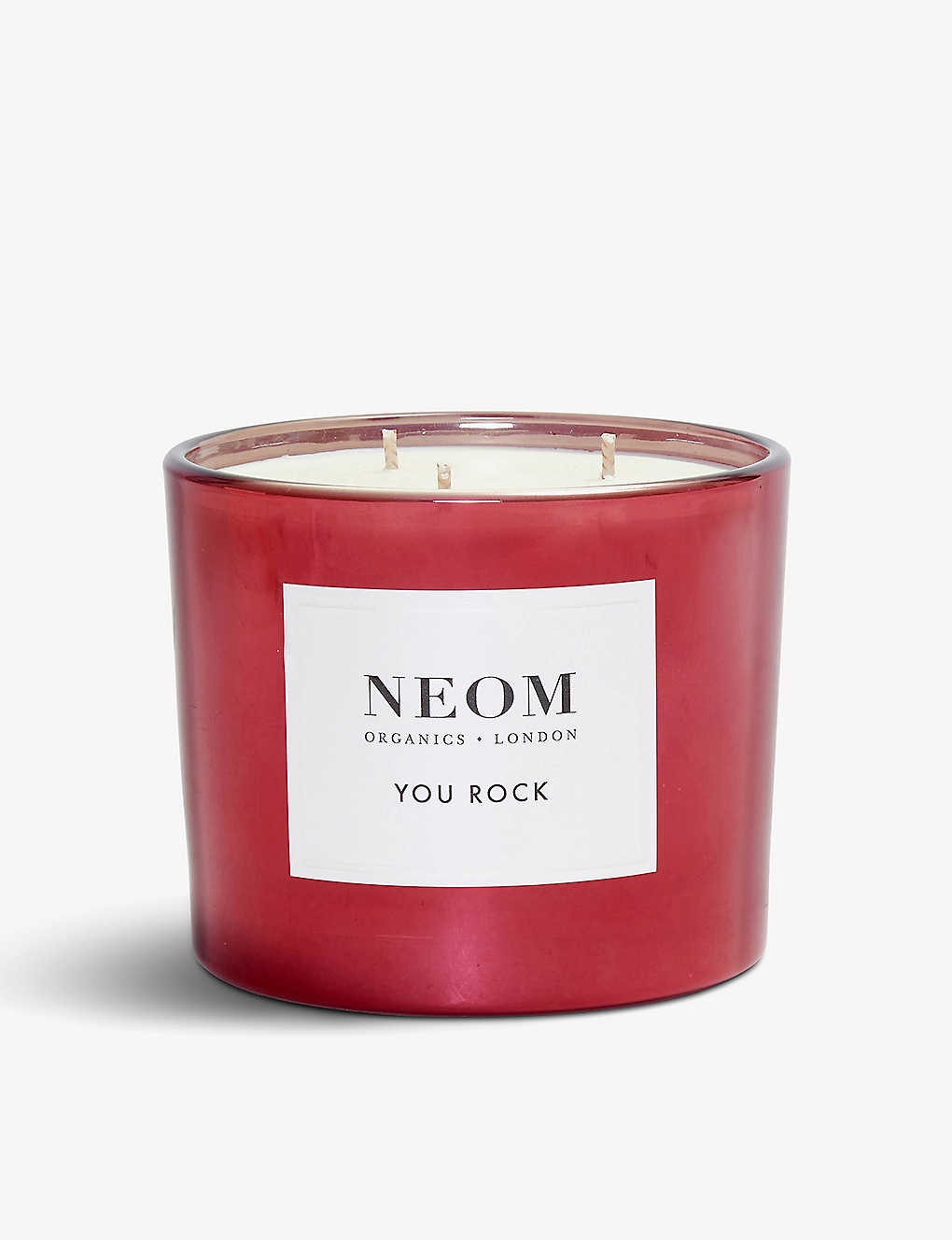 You Rock three-wick scented candle 420g NEOM