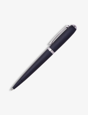BOSS: Countour brushed-finish aluminium ballpoint pen