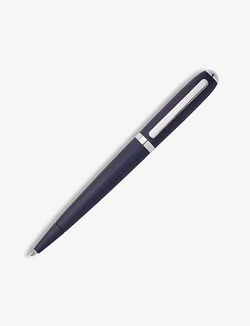BOSS: Countour brushed-finish aluminium ballpoint pen