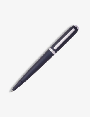 BOSS: Countour brushed-finish aluminium ballpoint pen