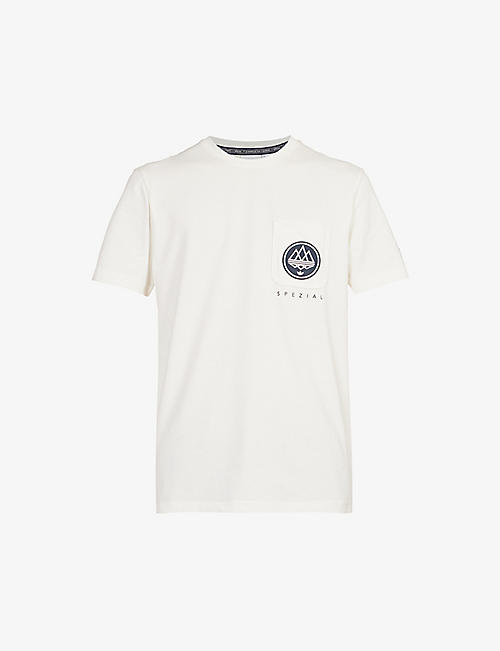 ADIDAS STATEMENT: Spezial Trefoil organic cotton-jersey T-shirt