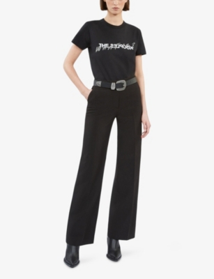 THE KOOPLES: Logo-print cotton T-shirt