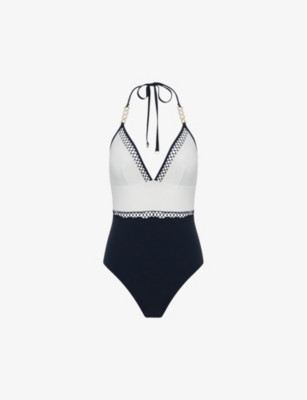 Reiss Miley High Cut Bikini Bottoms