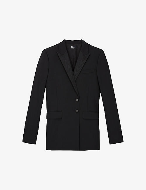 THE KOOPLES: Slim-fit single-breasted wool suit jacket