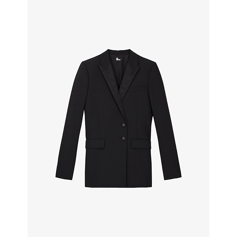The Kooples Slim Fit Wool Suit Jacket In Bla01
