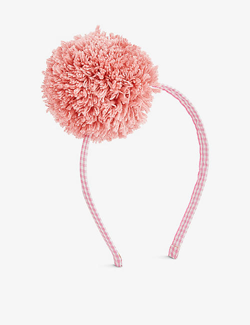 MERI MERI: Pom-pom woven headband
