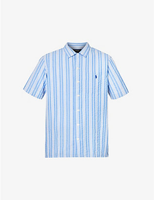 POLO RALPH LAUREN: Striped classic-fit cotton shirt