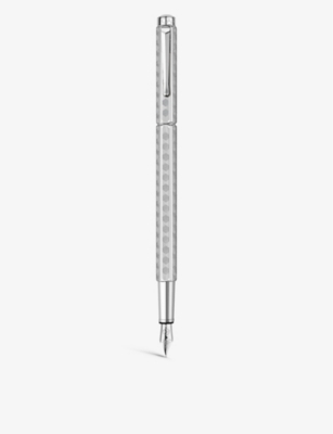 CARAN DACHE: Ecridor Heritage medium palladium-plated brass fountain pen