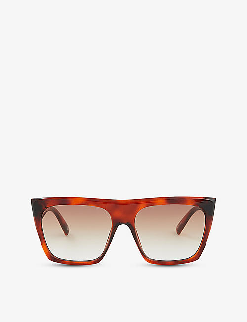 LE SPECS: The Thirst cat-eye frame plastic sunglasses