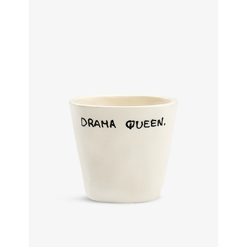 Anna + Nina Drama Queen Ceramic Espresso Cup 7.6cm